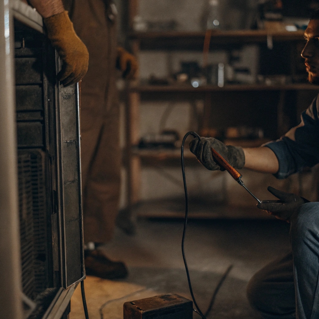 Moderne werkplaats met professionele gereedschappen